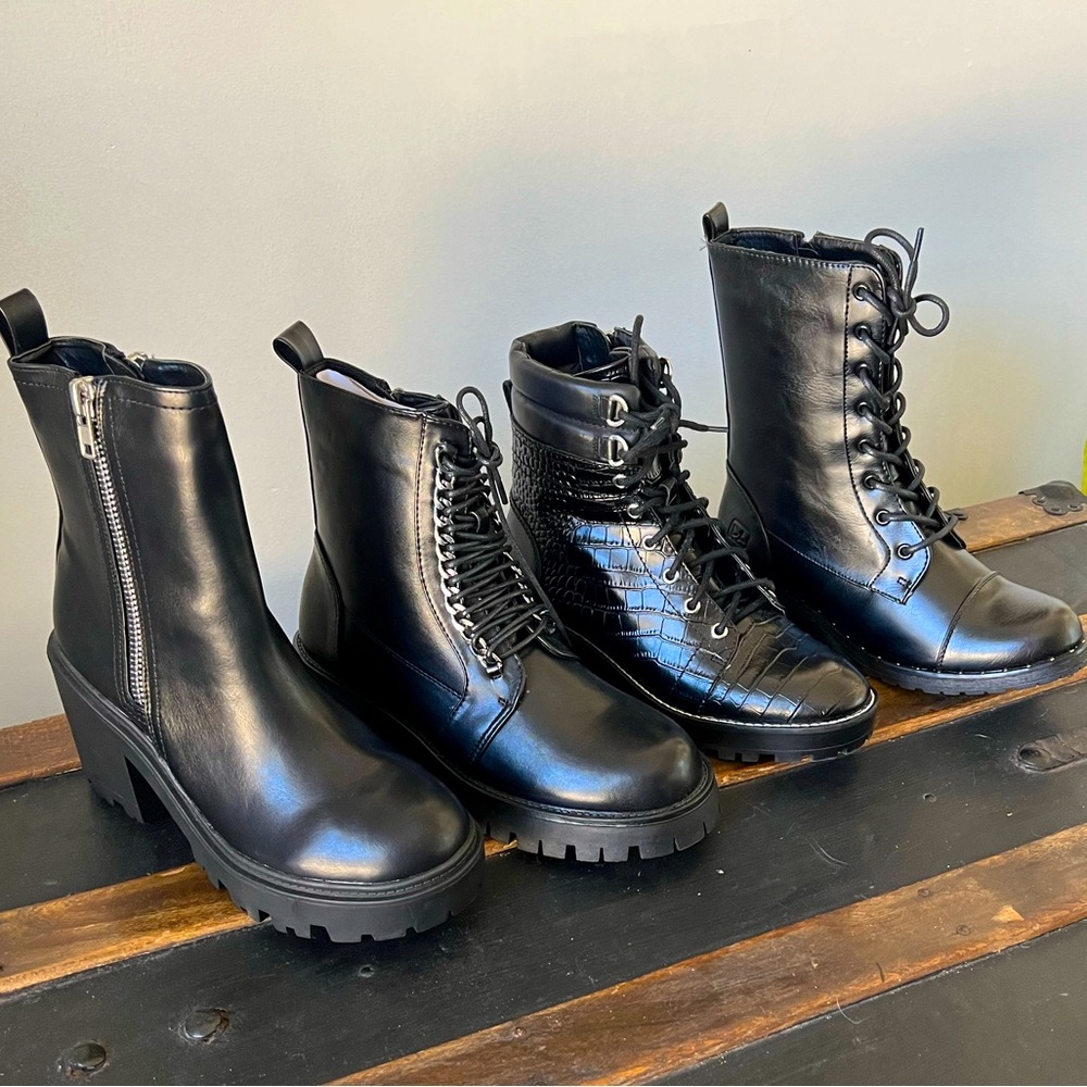 BOOTS! MOTO, COMBAT, CHUNKY